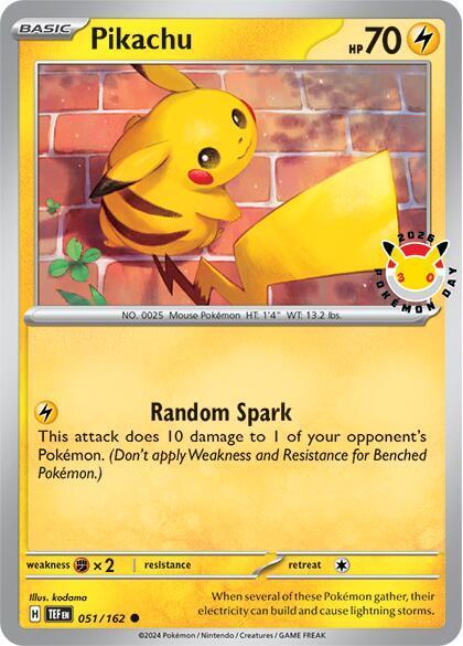 Pikachu [Pokemon Day 2026] #51 Temporal Forces