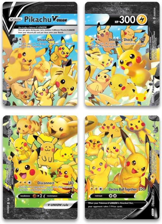 Pikachu V-Union [4 Card Set]
