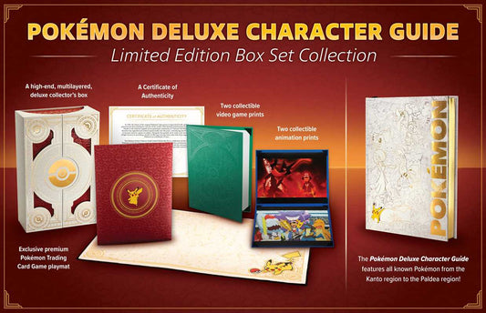 Pokemon Deluxe Character Guide - Limited Edition Box Set