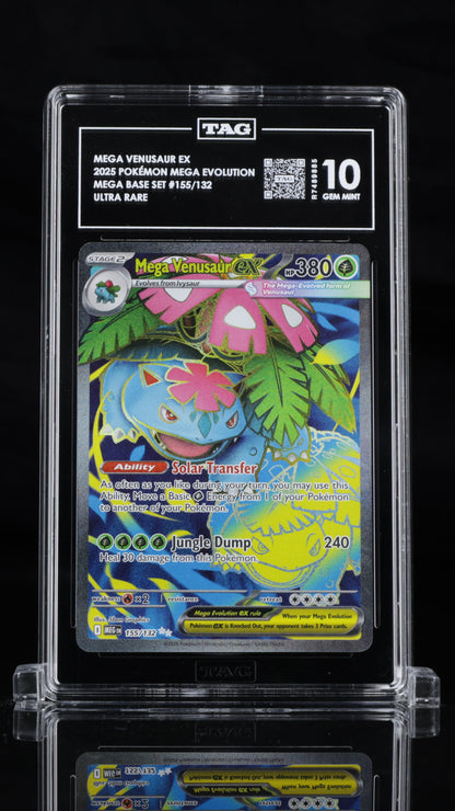 [TAG 10] Mega Venusaur ex #155 Mega Evolution