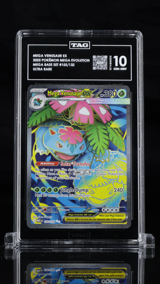 [TAG 10] Mega Venusaur ex #155 Mega Evolution