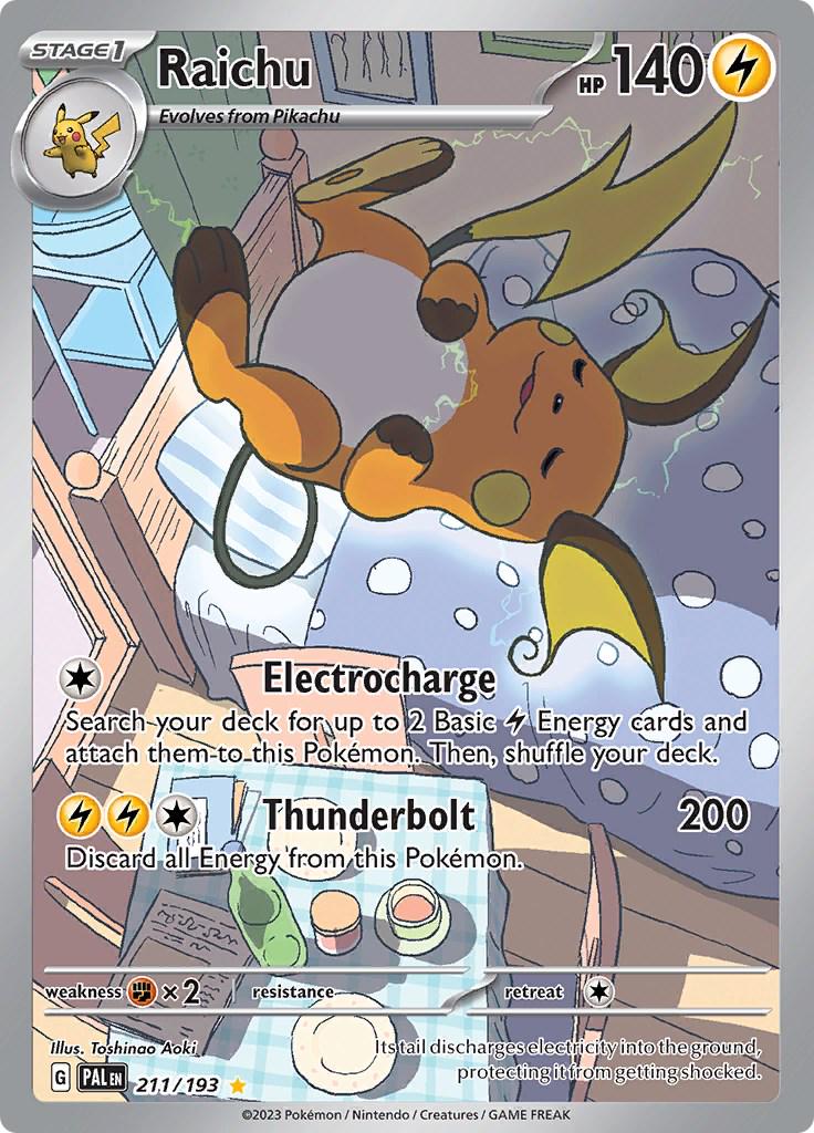 Raichu #211 Paldea Evolved