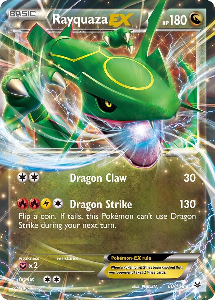 Rayquaza EX #60 Roaring Skies