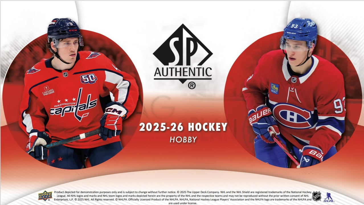 UPPER DECK: 2025-26 SP Authentic Hockey - Hobby