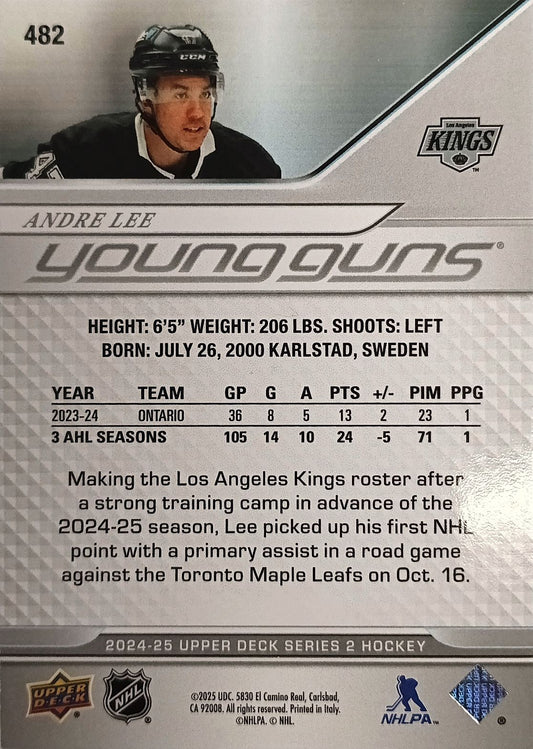 Andre Lee #482 Young Guns Deluxe