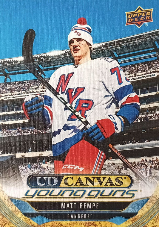 Matt Rempe #C-113 Young Guns UD Canvas