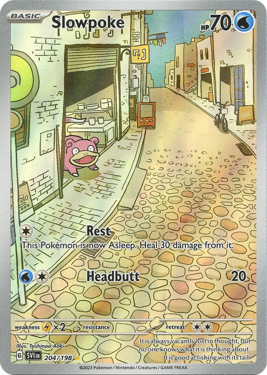 Slowpoke #204 Scarlet & Violet