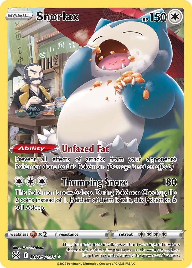 Snorlax #TG10 Lost Origin