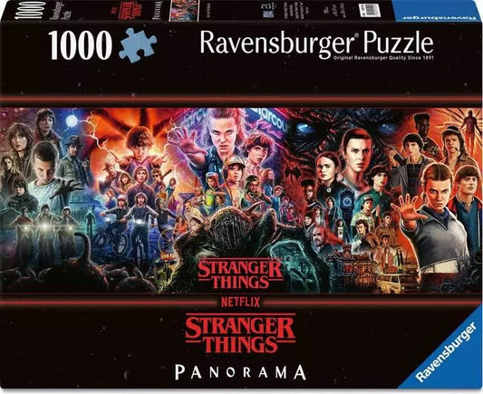 Stranger Things 1000 Piece Panorama Puzzle