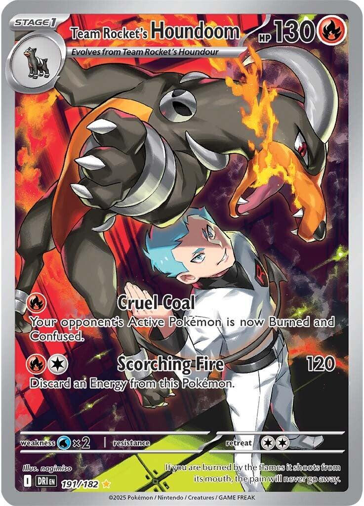 Team Rocket's Houndoom #191 Destined Rivals