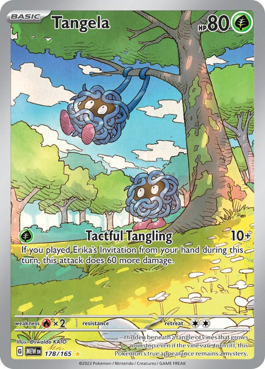 Tangela #178 Scarlet & Violet 151