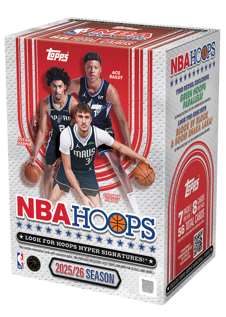 TOPPS: 2025-26 Hoops Basketball - Retail