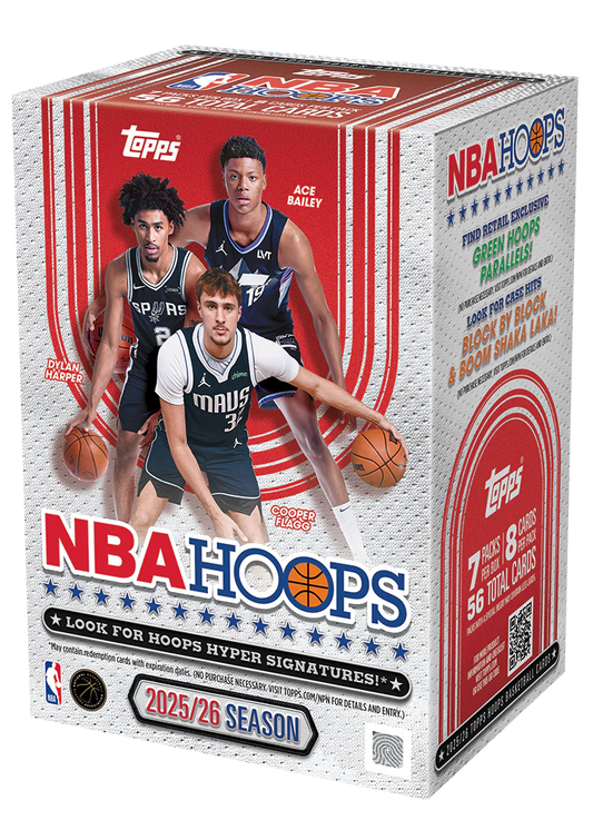 TOPPS: 2025-26 Hoops Basketball - Retail