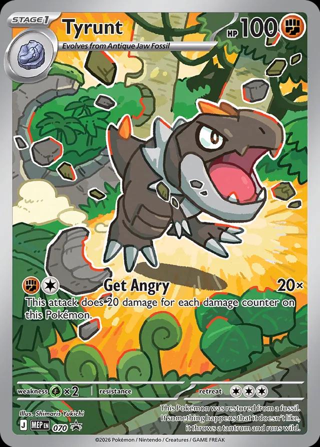 Tyrunt #70 Mega Evolution Promo