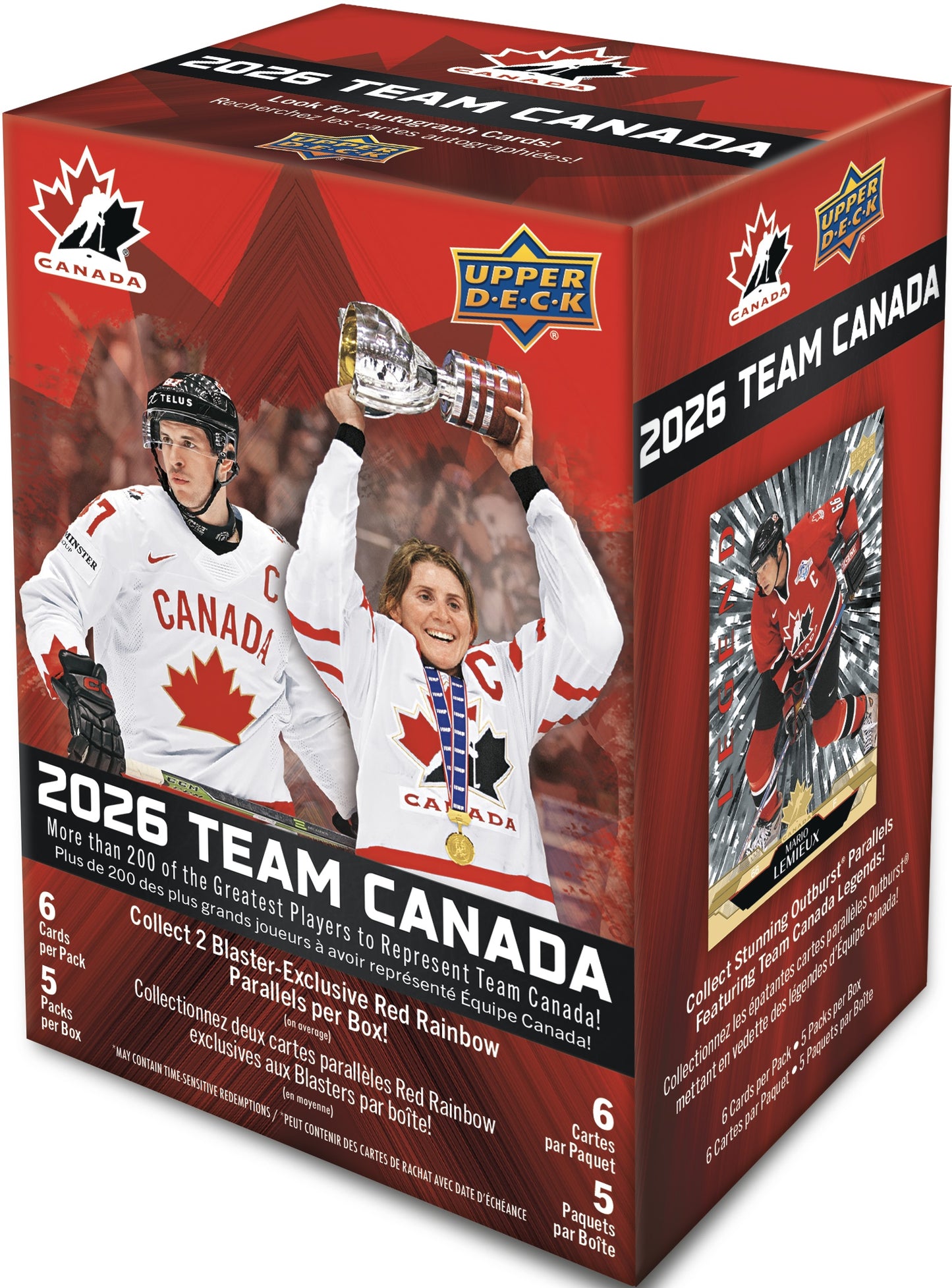 UPPER DECK: 2026 Team Canada Hockey - Retail