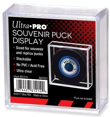 Ultra-PRO Square Souvenir Puck Display Case
