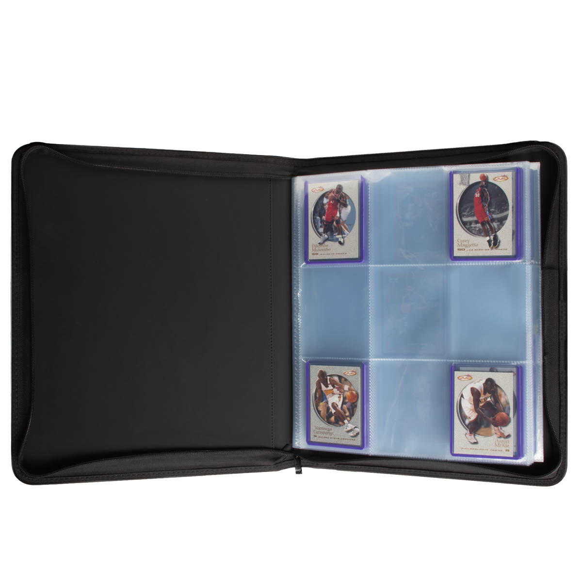 Ultra-PRO 9-Pocket Zippered Toploader Premium Pro Binder - Holds 180 Cards
