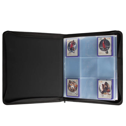 Ultra-PRO 9-Pocket Zippered Toploader Premium Pro Binder - Holds 180 Cards