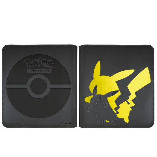 Ultra-PRO Pokemon Pikachu Elite Zip Binder - 12-Pocket