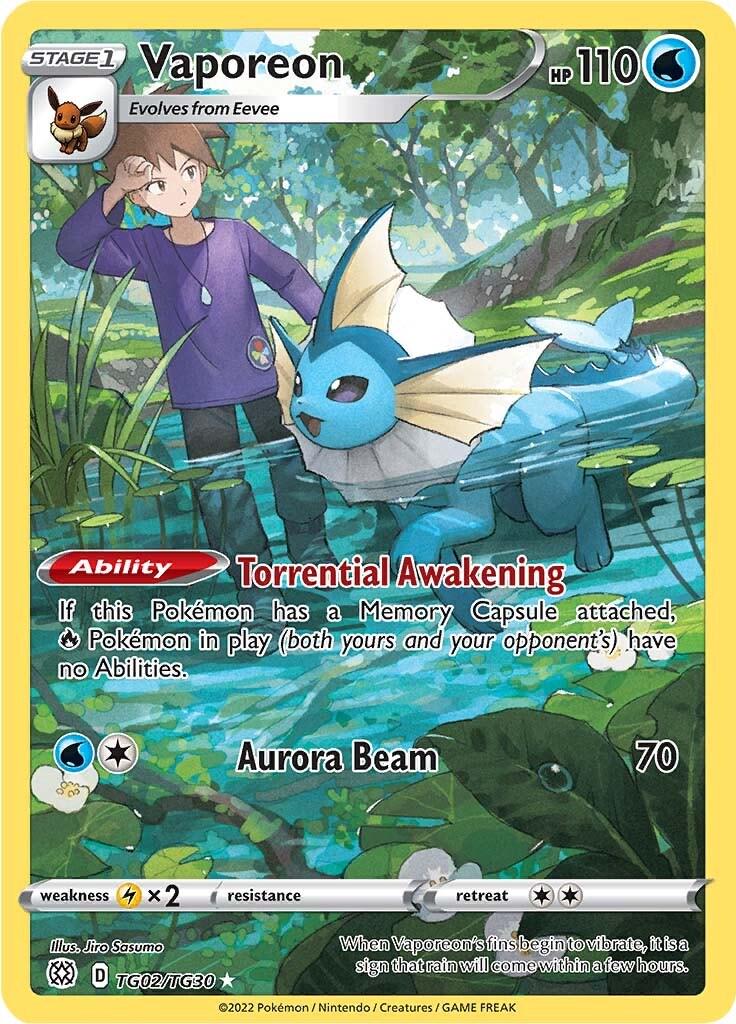 Vaporeon #TG02 Brilliant Stars
