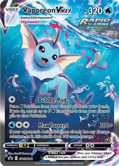 Vaporeon VMAX #SWSH182 Promo