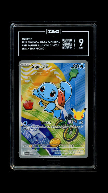 [TAG 9] Squirtle #39 Promo