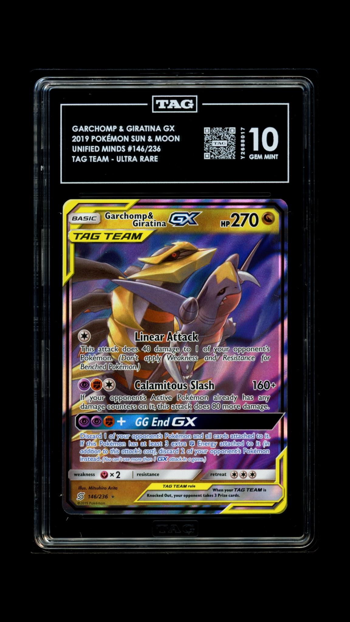 [TAG 10] Garchomp & Giratina GX #146 Unified Minds