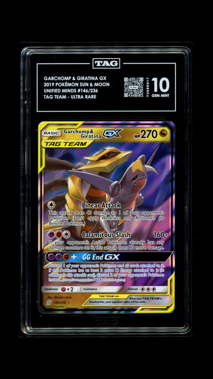 [TAG 10] Garchomp & Giratina GX #146 Unified Minds