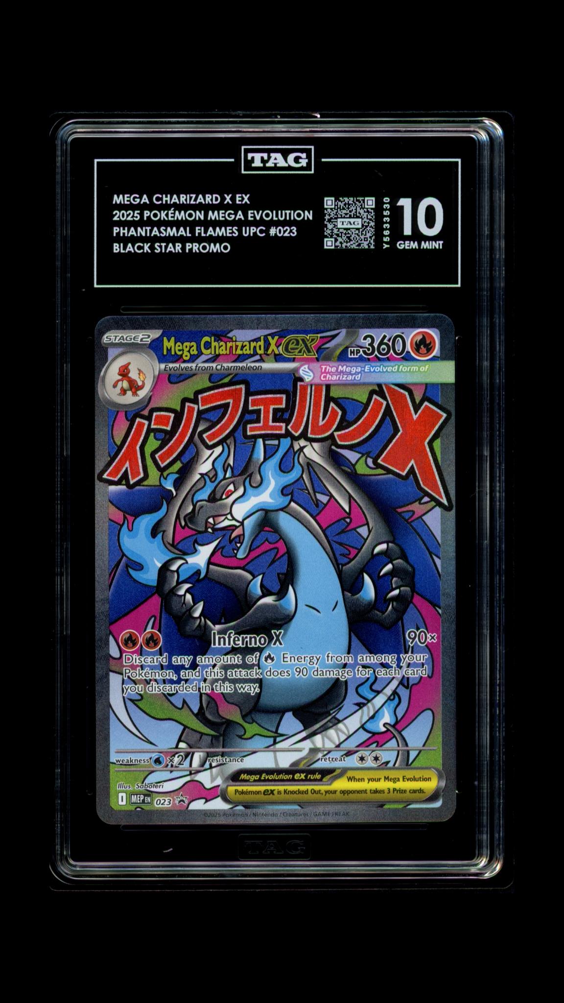 [TAG 10] Mega Charizard X ex #23 Promo