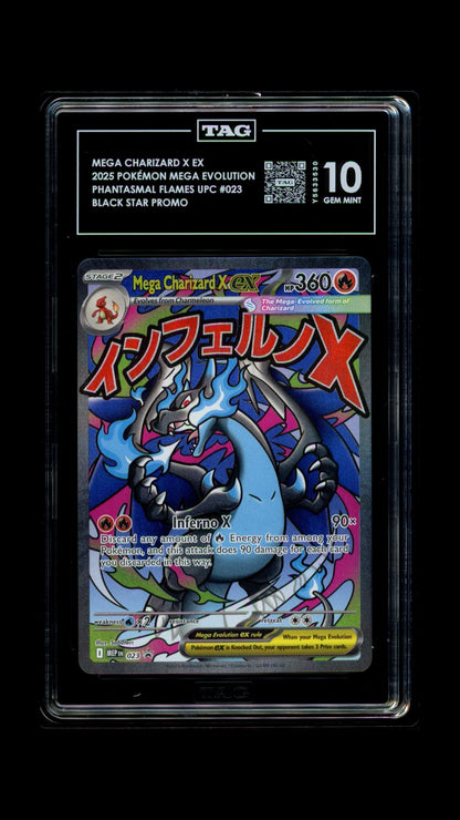 [TAG 10] Mega Charizard X ex #23 Promo