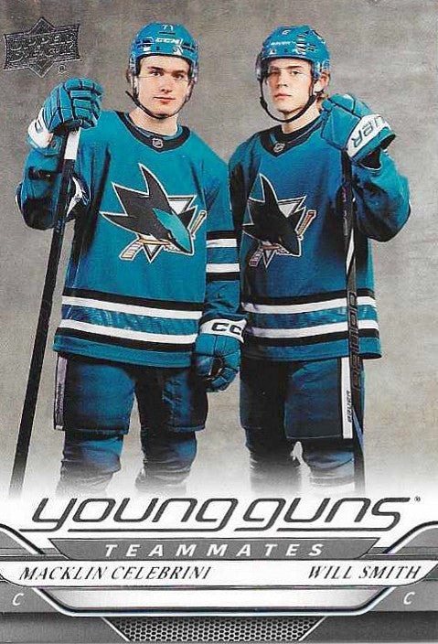 Macklin Celebrini / Will Smith #499 Young Guns Teammates