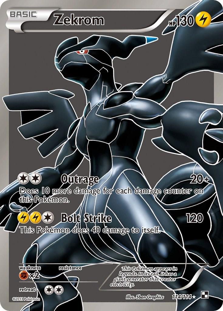 Zekrom #114 Black & White