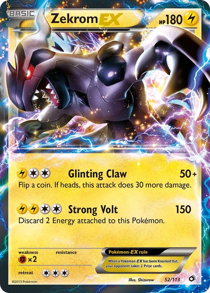 Zekrom #52 Legendary Treasures
