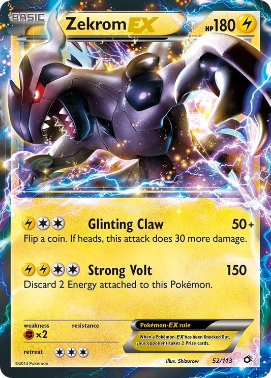 Zekrom #52 Legendary Treasures
