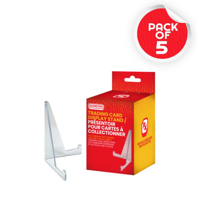 EVORETRO Acrylic Trading Card Display Stand