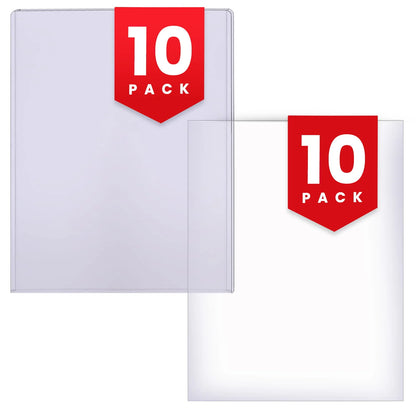 EVORETRO: Jumbo Toploader & Sleeves Bundle – 35pt (10 Toploaders + 10 Sleeves)