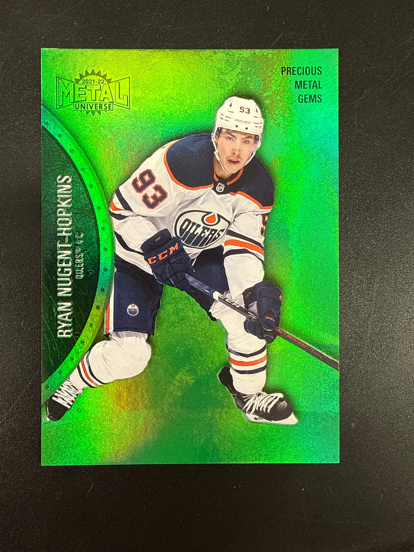 Ryan Nugent-Hopkins #66 Precious Metal Gems [Green]