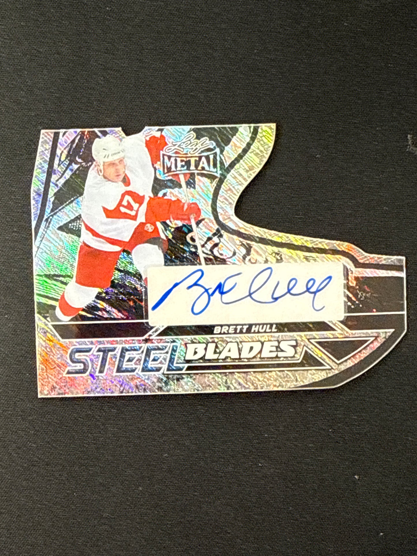 3/10 | Brett Hull #SB-BH2 Steel Blades Auto