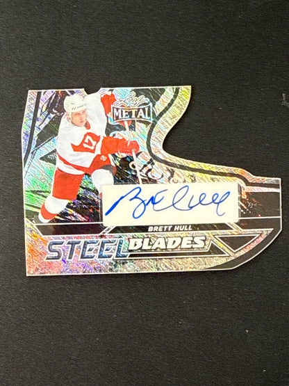 3/10 | Brett Hull #SB-BH2 Steel Blades Auto