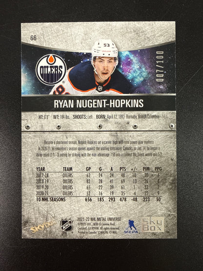 Ryan Nugent-Hopkins #66 Precious Metal Gems [Green]