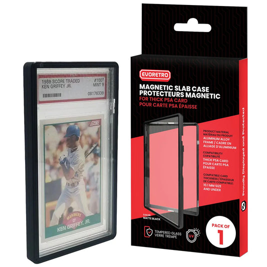 EVORETRO Magnetic Slab Case - for Standard PSA & CGC graded cards