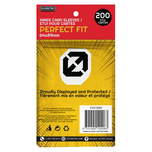 EVORETRO Perfect Fit Sleeves (200 count)
