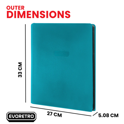 EVORETRO Zipper 9-Pocket Card Binder