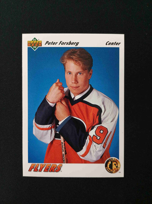 Peter Forsberg [Rookie] #64 1991 Upper Deck