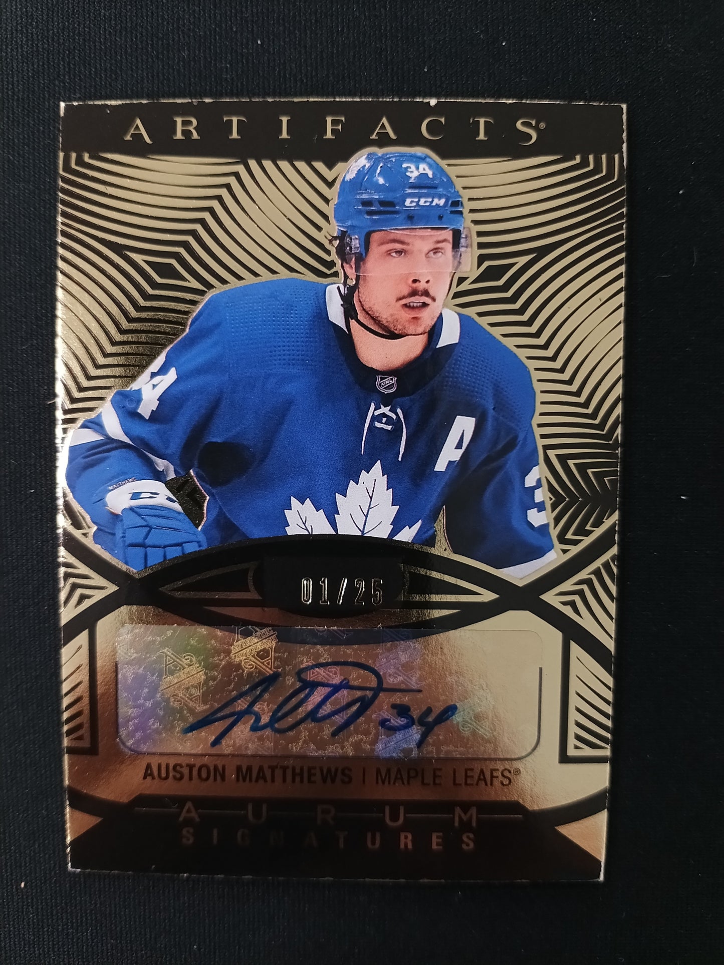 01/25 | Auston Matthews #AS-AM Aurum Signatures