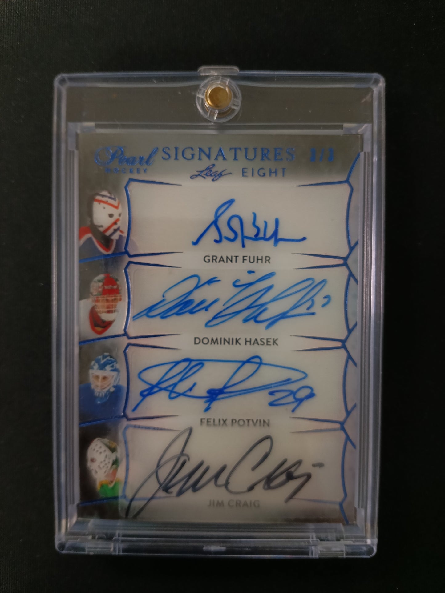 3/3 | Leaf Pearl Hockey #SE-04 Signatures Eight