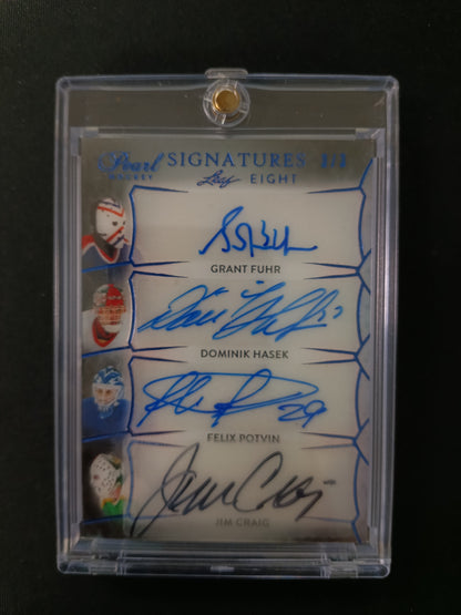 3/3 | Leaf Pearl Hockey #SE-04 Signatures Eight