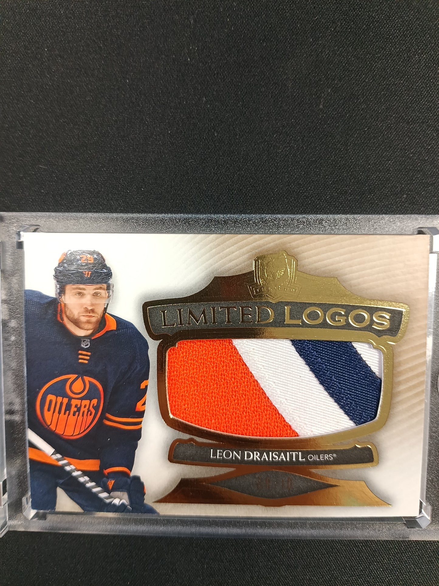 9/10 | Leon Draisaitl 21-22 The Cup Hockey Limited Logos