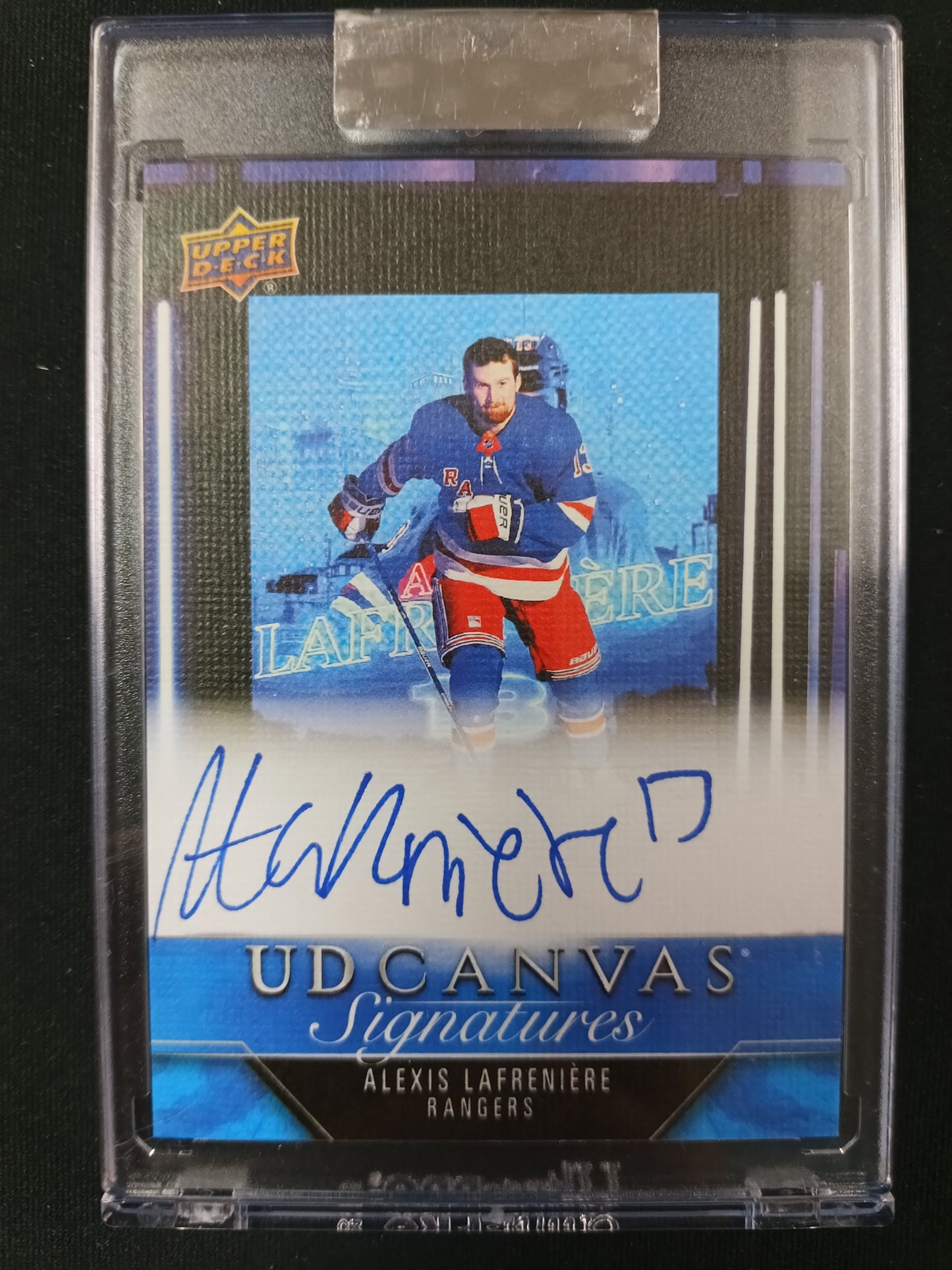 Alexis Lafreniere #CS-AS UD Canvas Signatures