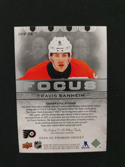 94/99 | Travis Sanheim #PFP-TR Premier Focus Auto Patch